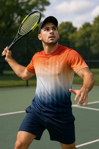 Camiseta de alta calidad Lisa para deporte Spandex poliéster camiseta uniformes de fútbol americano tela de poliéster ropa hombres Vietnam - Product Image 5