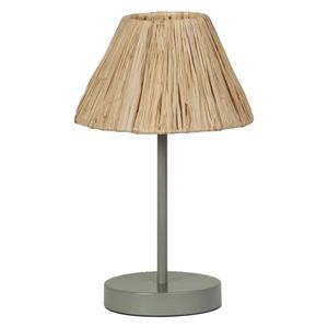 Lampada da tavolo in rafia verde 1xE27 Raffia Decor (Ledvance 838215) - Product Image 1