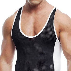 High Quality Youth and <b>Men's</b> Wrestling <b>Singlet</b> Best Quality Material Made Knitted Design Wrestling <b>Singlet</b> - Product Image 4