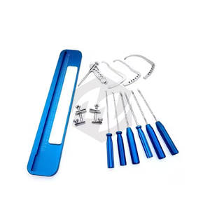 เครื่องมือสำหรับการส่องกล้องตรวจภายในข้อเข่าเครื่องมือสร้างเอ็นหัวเข่าเครื่องมือชุดผ่าตัด - Product Image 3