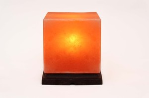 HACCP Supported Cube Shaped Himalayan Salt <b>Lamp</b> Set Organic Carved Natural Crafts Complete Home Decoration Package Electric Cord - Product Image 4