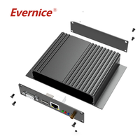 Usinage CNC Boîte de boîtier en aluminium anodisé Boîtiers d'instruments électroniques en métal Boîtier PCB Boîte de jonction