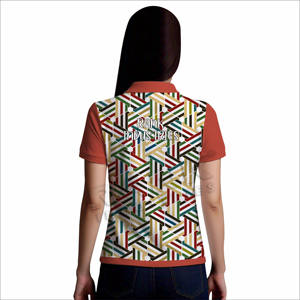 Hot Sale Adult <b>Women</b> <b>Polo</b> <b>Shirts</b> Sublimation Printing <b>Women</b> <b>Polo</b> <b>Shirts</b> Low MOQ <b>Women</b> <b>Polo</b> <b>Shirts</b> - Product Image 4