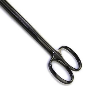 Coupe de précision poignée noire incurvée en acier inoxydable manuel Instruments électriques ensemble hôpital clinique utiliser des ciseaux chirurgicaux - Product Image 3