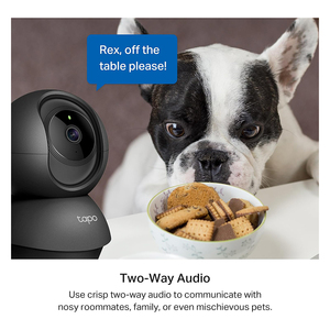 Tplink tapo กล้องรักษาความปลอดภัยในร่ม2K pan./tapo tapo สีดำ (C211 tapo) - Product Image 2