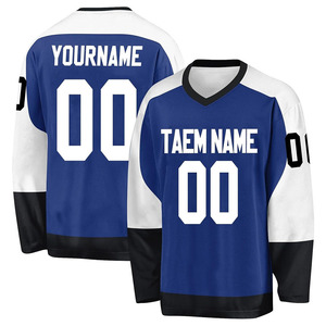 Customized Logo High Quality Tenzo Intl 2026 Ice <b>Hockey</b> Jersey Sublimation Printing Breathable Quick Dry Spandex/Polyester - Product Image 4