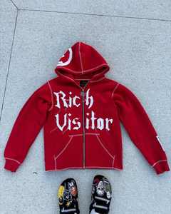 เสื้อมีฮู้ดพิมพ์ซิปโอเวอร์ไซส์สำหรับผู้ชาย360ขนแกะผ้าฝ้ายลายกราฟิก100% ออกแบบได้ตามต้องการ - Product Image 6