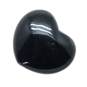 Meilleure vente en forme de coeur obsidienne cristal naturel noir brillant pierre précieuse sculptée à la main pour la décoration de la maison et les utilisations de cadeaux - Product Image 2