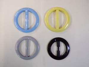 Transparent Resin Angel Style Belt Buckle with High-Gloss Finish Eco-Friendly and Customizable Design - Product Image 2