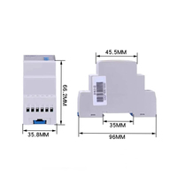 Relais triphasé à quatre fils NJYB3 Protection contre les pannes de phase de série complète, Protection contre les surtensions, spécification AC220V en option