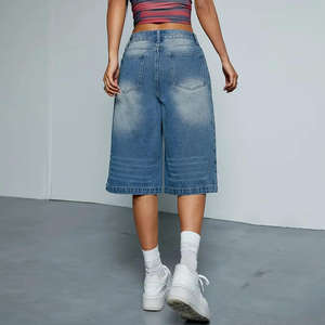 stylish casual wear hot shorts denim <b>women</b> wear short <b>jean</b> pants slim fit ladies denim shorts wholesale custom made high quality - Product Image 6