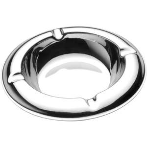 Cenicero de acero inoxidable de lujo, encimera de mesa, Cenicero de cigarrillos para Hotel, restaurante, hogar, oficina, interior, exterior, venta al por mayor - Product Image 2