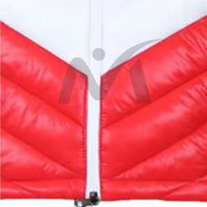 แจ็กเก็ตแบบสวมคอปกตั้งของผู้ชายเสื้อโค้ทฤดูหนาวกันลมกันน้ำปักโลโก้สำหรับชุดทีมกลางแจ้ง - Product Image 4