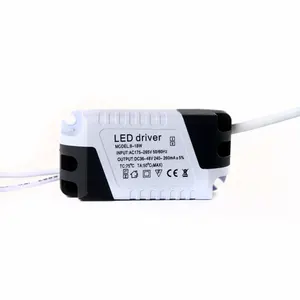 Fuente de alimentación del controlador LED, 3-6W, 8-18W, 18-24W, 36W, resistente al agua, para luces de Panel LED de alta calidad