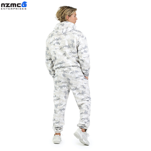 ชุดวอร์มผ้าไนลอนเนื้อหนาสำหรับผู้ชายกางเกงกีฬาพิมพ์ลายแห้งเร็วชุดวอร์มออกกำลังกายสีพื้น - Product Image 4