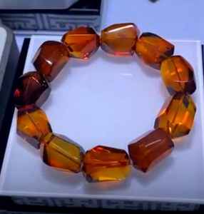 Bracelet jonc ovale coloré en résine perlée style bohème pour femmes et filles – Vente en gros - Product Image 3