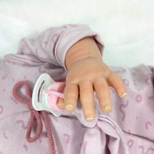 High Quality Spanish Handmade Reborn <b>Doll</b> Celia Premium pink Pijama Sorft Body for Playing Children With <b>Accessories</b> - Product Image 3