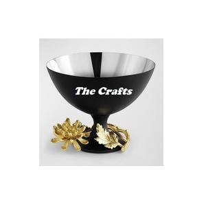 Bol de service en métal fer poli couleur or au design classique avec support en marbre pour la maison, le restaurant, l'hôtel, taille personnalisée, bol à chocolat - Product Image 2