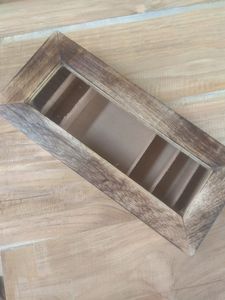 Boîtes sur le thème des étoiles en bois gravées à la main sur mesure idéales pour les cadeaux et adaptées aux magasins à domicile pour la revente - Product Image 4