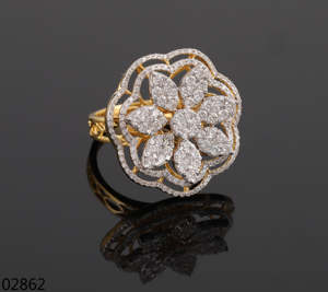 Anillo de compromiso de diamantes naturales de lujo para propuesta de matrimonio y joyería de compromiso permanente disponible en grandes cantidades - Product Image 2