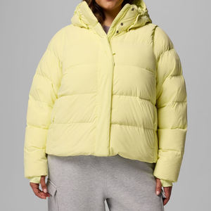 เสื้อแจ็คเก็ตพัฟเฟอร์ไนลอนสำหรับผู้หญิงแบบมีหลายกระเป๋า สไตล์ล่าสุด ปี 2026 กันลม อุ่น นุ่ม พร้อมรับทำโลโก้ตามสั่ง ราคาขายส่ง - Product Image 1