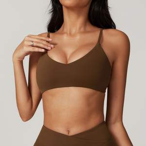 Conjuntos de Sujetadores Deportivos de Yoga para Mujer, Talla Grande, Impermeables, de Nailon y Elastano, Transpirables, con Espalda Cruzada, Soporte Medio, Personalizados, al por Mayor, 2026 - Product Image 4