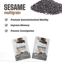 Doğal anında yetişkin içecek kömür susam Multigrain beslenme tozu düşük yağlı bitki bazlı uygun fiyatlı kahvaltı