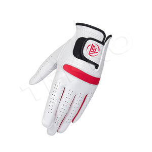 Gant de golf en cuir Cabretta complet pour la mode avec couleur différente pour l'onglet de fermeture - Product Image 6