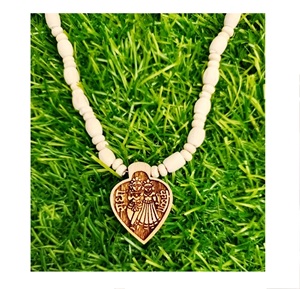 Perles en bois naturel ovales brun foncé 9x6mm Perles en bois colorées personnalisées en forme et dimensionnées Livraison rapide depuis l'Inde - Product Image 6