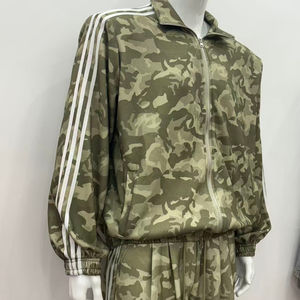 Ensemble personnalisé pour homme, style vintage, camouflage, tricot respirant, vêtements de rue essentiels, effet usé, 100% nylon, logo brodé - Product Image 5