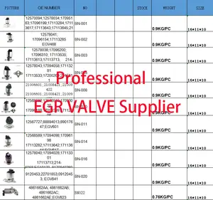 Valvola EGR adatta per Mazda MX-5 Miata 02-05 1.8L protetto 1.6L 01-03 BP6F-20-300-9U EGR4209 4 f1430 EGV1084 70-6065 EGV467