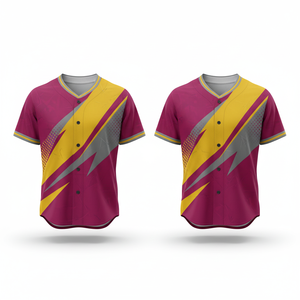 T-shirt graphique esthétique vibrant/maillot de baseball-ajustement de performance à séchage rapide - Product Image 4