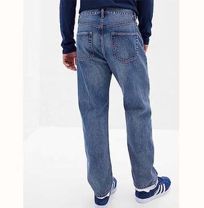 Man's Jeans Competitive Price Wholesale Fashion Classic Denim Jeans <b>Pant</b> Stacked Denim Manufacturers Jeans for Men - Product Image 1