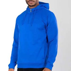 Sudaderas con Capucha Azules para Hombre, Diseño OEM, 100% Algodón, Manga Larga, Estampadas, Talla Grande, Venta al por Mayor, Más Vendidas para Adultos - Product Image 4
