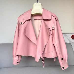 Chaqueta de invierno vintage Premium para mujer Chaquetas de cuero genuino - Product Image 1