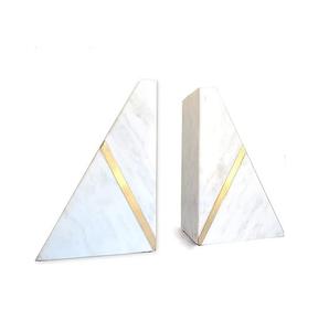 Most-Demanding & Recent Trends Latest <b>White</b> Marble Unique Decoration Bookend With High Quality <b>White</b> Marble Carved Bookend - Product Image 2