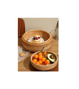 ถาดหวายสำหรับเสิร์ฟพร้อมดีไซน์สุดสร้างสรรค์ถาดหวายดีไซน์สุดสร้างสรรค์งานแฮนด์เมด - Product Image 1