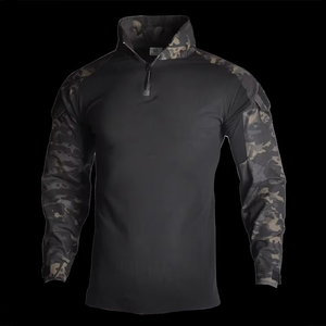 T-shirts de randonnée d'hiver imperméables et respirants pour hommes, manches longues, chemise de chasse et d'escalade, vêtements de sport en spandex/polyester - Product Image 5