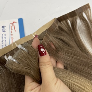 Super Promotion : Extensions de Cheveux Naturels Noirs Vietnamiens à Bandes Adhésives – 100% Cheveux Humains, Prix Direct Usine, Soyeux, Sans Chute ni Enchevêtrement - Product Image 6