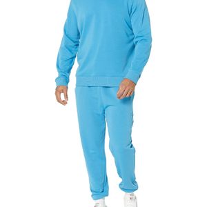 2023 nouveau dernier Design sweat hommes polaire surdimensionné col rond personnalisé 3d logo en relief sweat pour hommes - Product Image 5