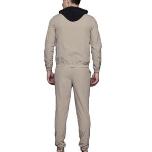 OEM Survêtement en nylon zippé de haute qualité Survêtement surdimensionné Baggy en coton Ensemble de survêtements zippés avec logo personnalisé - Product Image 2