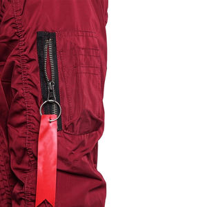 Blousons bombardiers d'hiver pour hommes de haute qualité Logo personnalisé Toile à capuche Imperméable Écologique Service OEM - Product Image 6