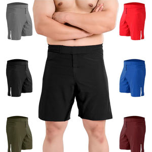 Pantalones cortos personalizados de artes marciales mixtas MMA para hombre, LICRA/poliéster, 160g, duraderos, ligeros, transpirables, elásticos, de secado rápido, con logotipo personalizado - Product Image 1