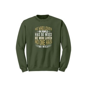 Sweat-shirt en mélange de coton avec des thèmes de bouddha imprimés Style décontracté 12 options de couleur 260-280 Placement de conception personnalisable GSM lourd - Product Image 1