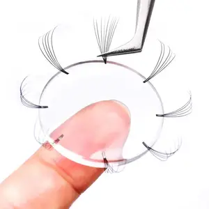 NEW Mini Clear eyelash stand pad Thicker Silicone Gel Pads Lash Stand Eyelash holder Eyelash Extension Tool Round style
