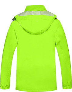 Veste coupe-vent imperméable Softshell personnalisée de haute qualité pour hommes en polyester pour les activités de plein air randonnée pêche en gros - Product Image 4