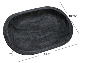 Plato de postre con forma personalizada, bandeja y platos para servir Sushi de madera de Acacia de color negro para cocina de restaurante - Product Image 6