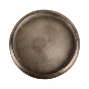 Cuencos de ensalada decorativos de Metal dorado rústico, cuencos de frutas hechos a mano de lujo de aluminio antiguo para Decoración de mesa de hogar y boda - Product Image 2