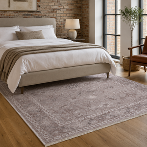 <b>Rug</b> Weavers RW7148 Aydn Grey Tribal Washable <b>Rug</b> Dropshipping Wholesale Washable Chenille 10 Sizes - Product Image 4