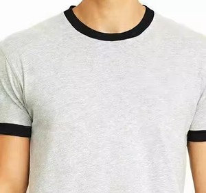 Nouveau décontracté porte vente chaude nouvelle arrivée meilleure vente sonnerie hommes T-Shirts respirant taille personnalisée nouveau Design T-Shirts pour hommes - Product Image 3